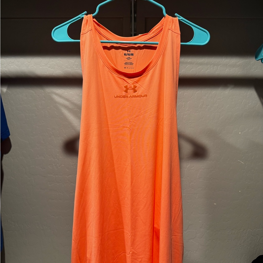 Under Armour Vibrant Orange Athletic Tank